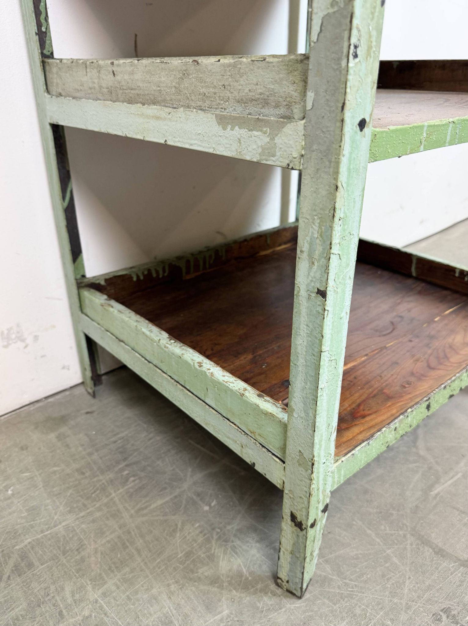 Green Industrial Shelf, 1960s