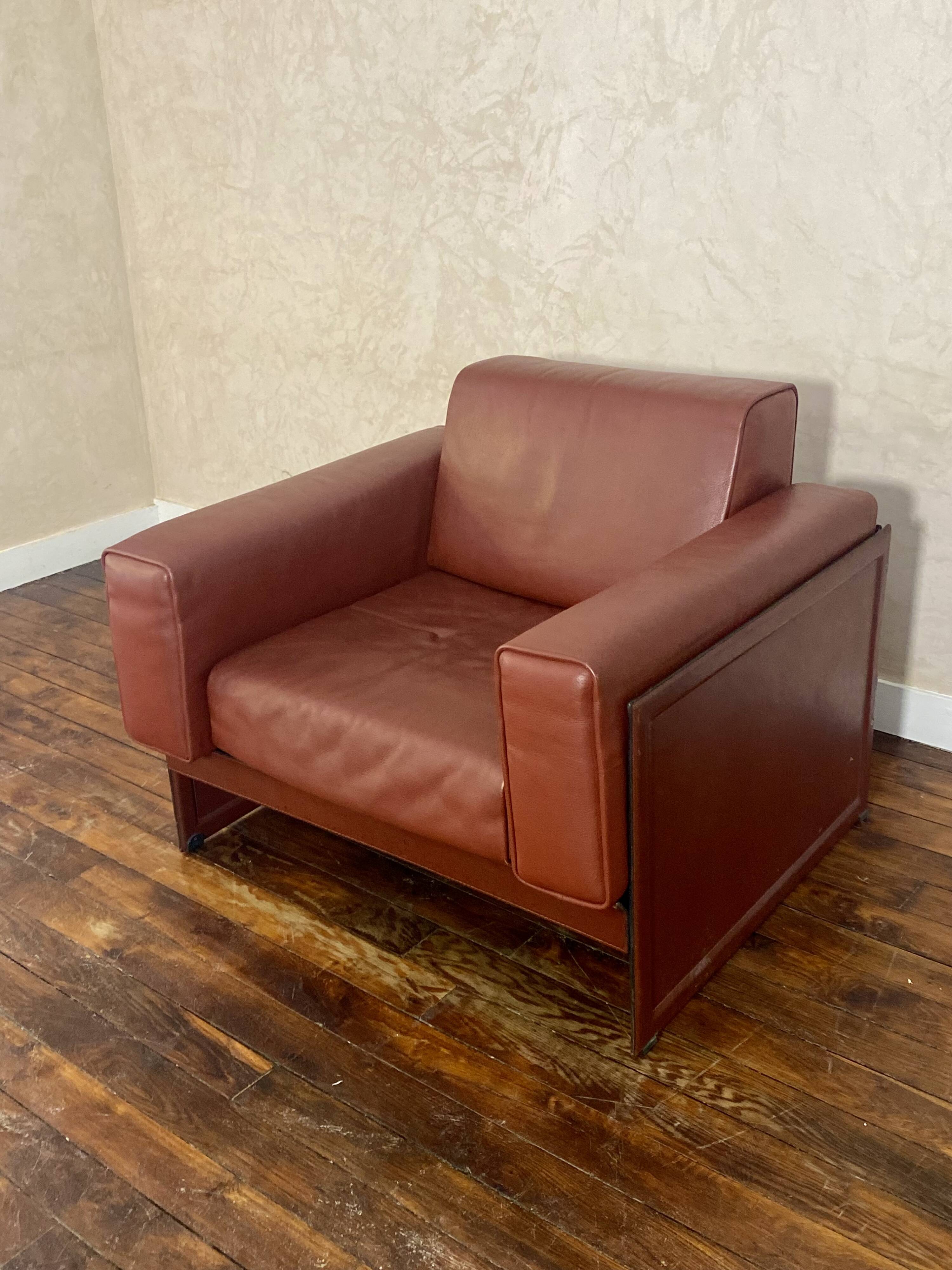 Korium km 3/1 armchair by Tito Agnoli for Matteo Grassi, Italy from the 1970s