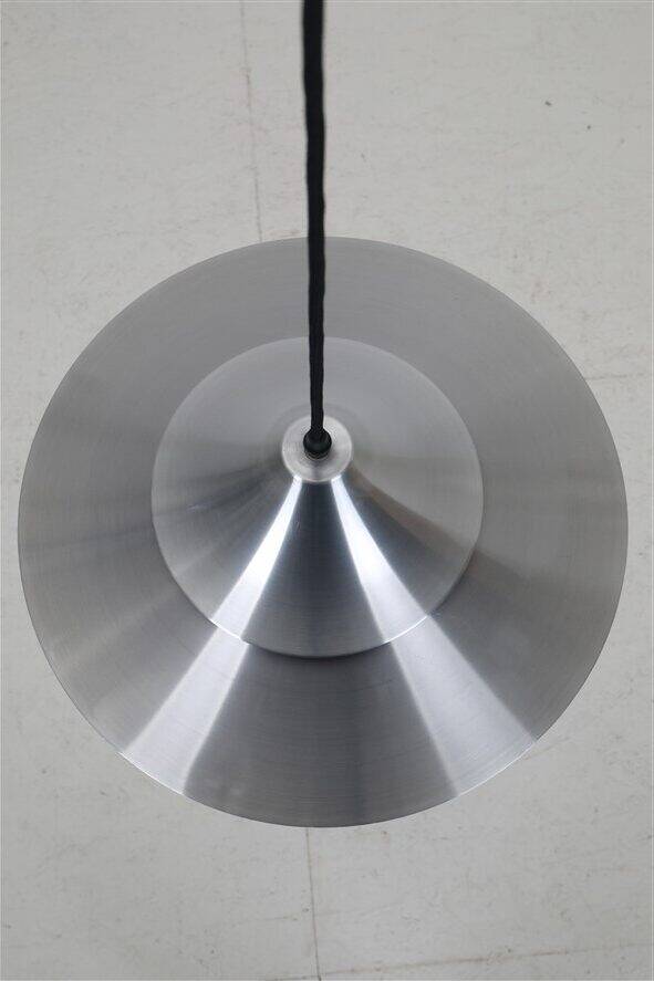 Mid-century Space Age pendant lamp / Danish modern design / 1960s / 1970s
