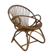 Fauteuil en rotin vintage 60's