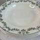 Set of 5 deep plates Badonviller Champagne collection