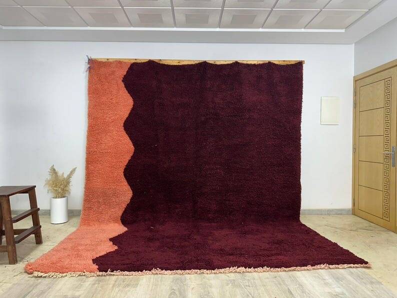 Large pure wool rug for your space 300/400 cm
