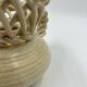 Beige vase in the shape of a jug, Art Deco, Thulin pottery.