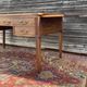 Flat desk double face in natural wood style  Louis XVI XIX eme century