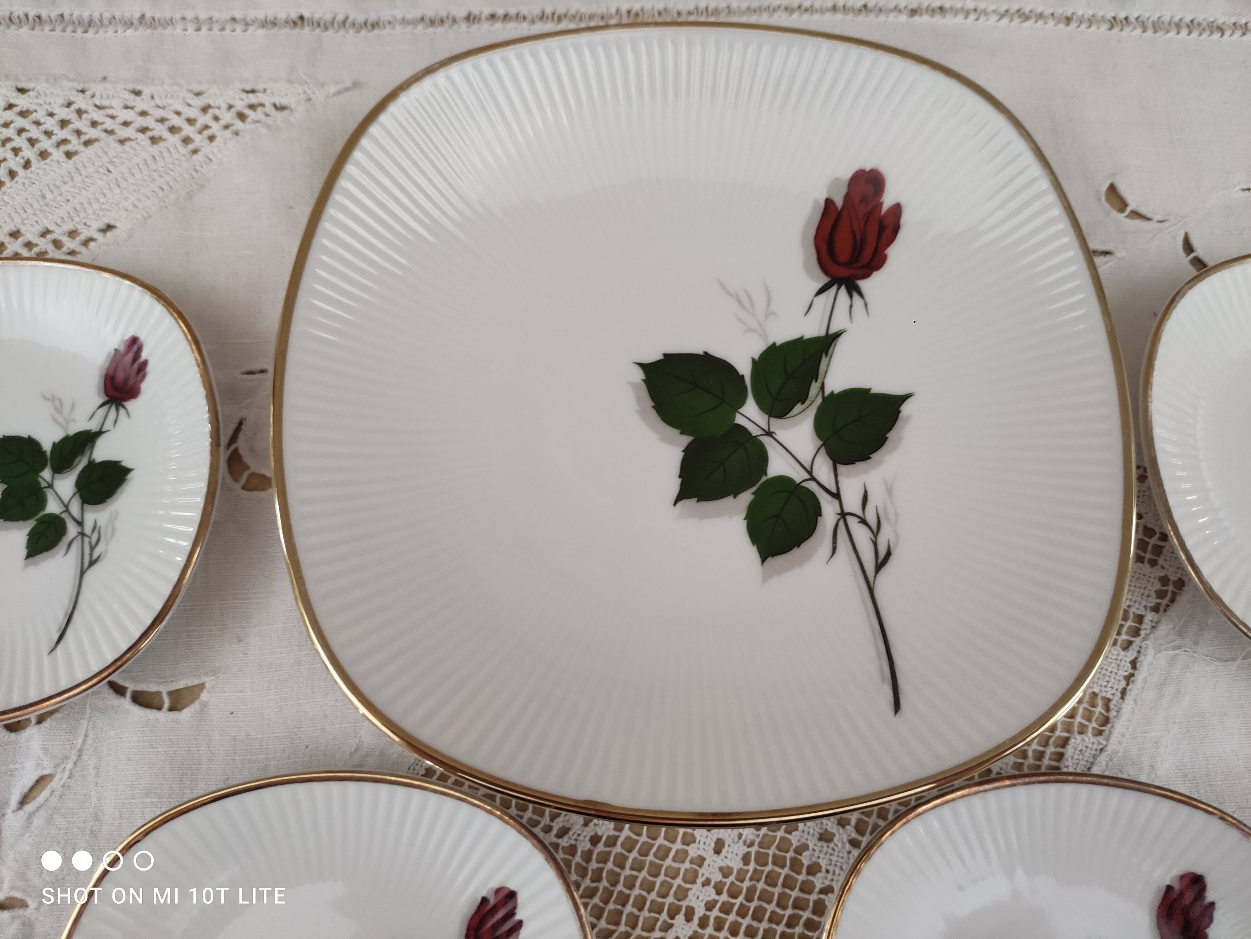 Set 5 pieces for porcelain aperitif Bavaria