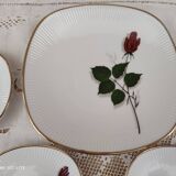 Ensemble 5 pièces pour apéritif en porcelaine Bavaria