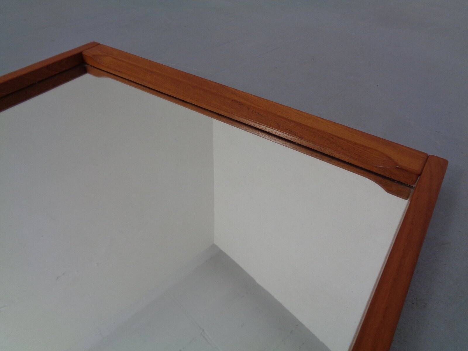 Danish No 196 Mirror in Teak by Aksel Kjersgaard, 1960s