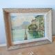 Old seaside painting