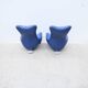 Pair of "Balou" armchairs by Jane Worthington for Leolux in leather, 1980