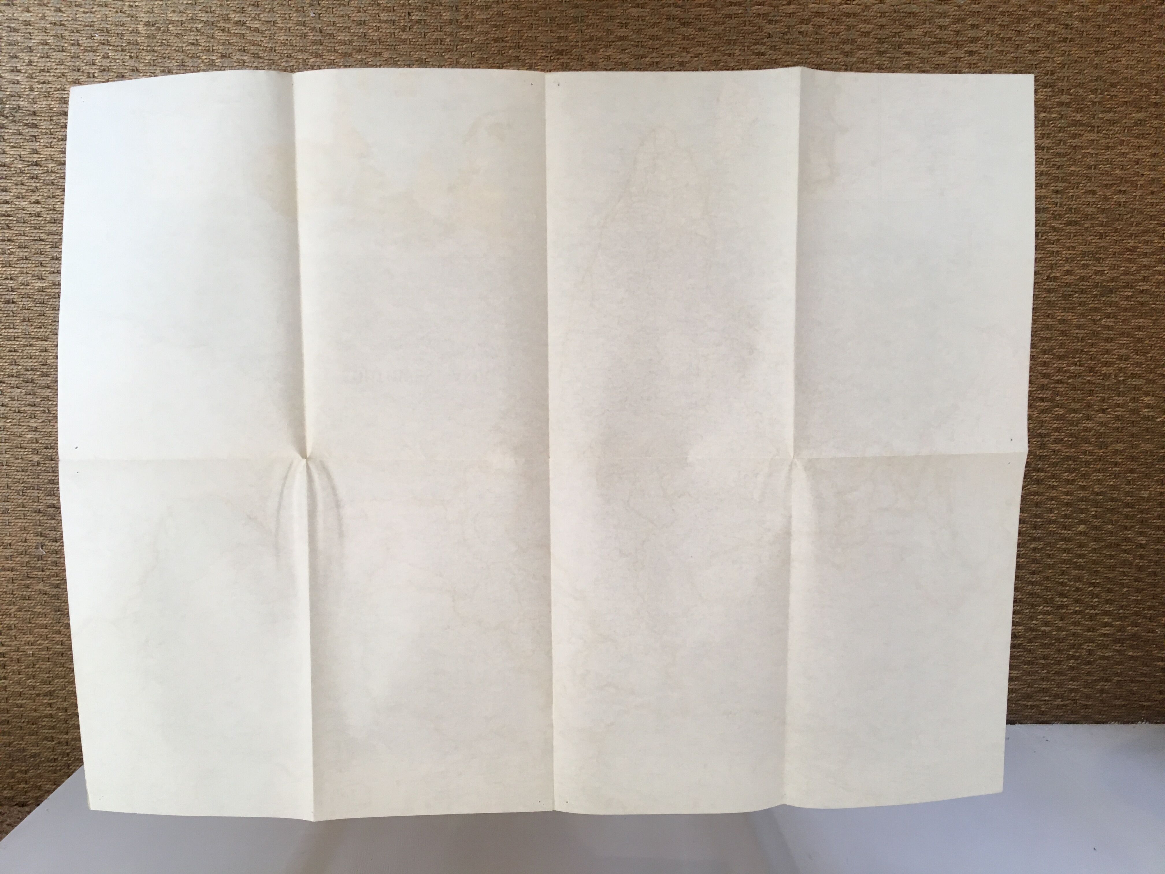 Carte Southwest Asia National Geographic 1963