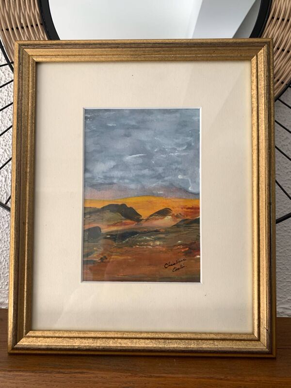 Peinture originale à l'acrylique de l'artiste Christiane Contri