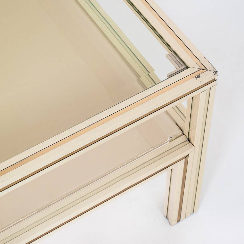 Vintage coffee table. Design and manufacture: Pierre Vandel. France, 1980s