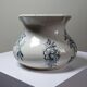 Toilet bowl Terre de Fer "Floréal", Givors pottery, 19th-century floral decoration.