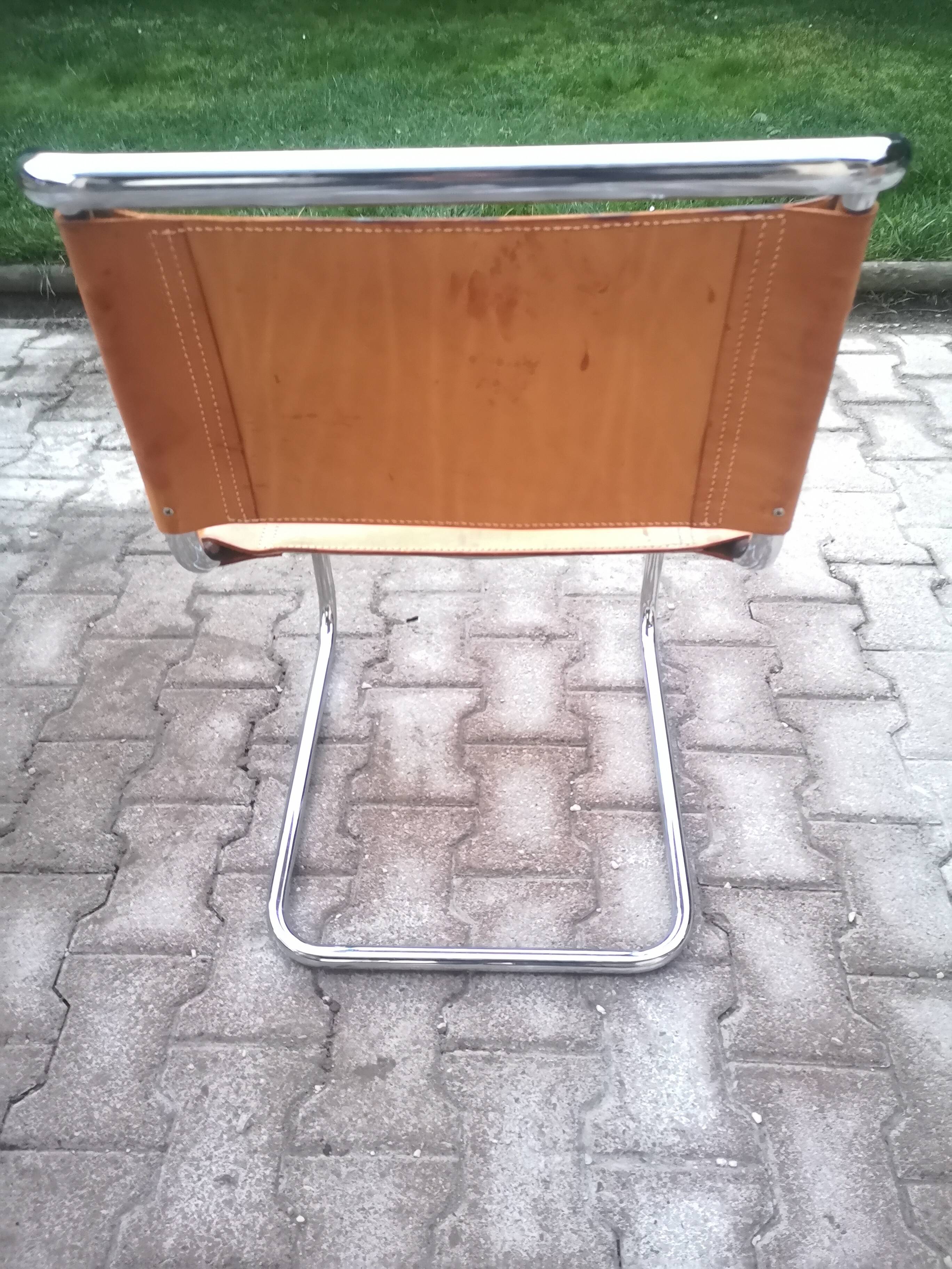 Lot of 2 chairs Marcel Breuer model b33