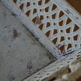 Metal openwork planter/stand on legs
