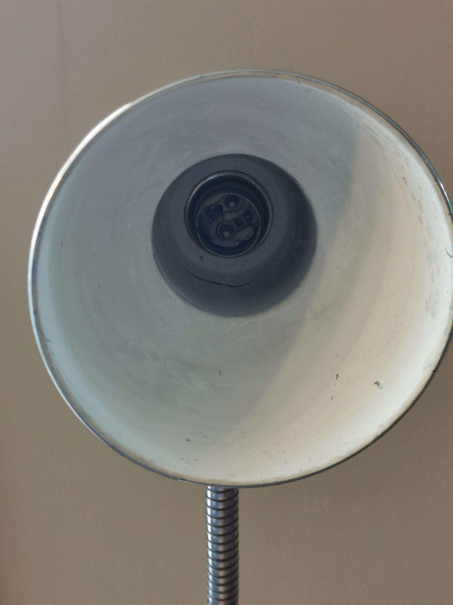 Lampe de bureau vintage articulée chromée