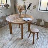 Maison Regain round elm table
