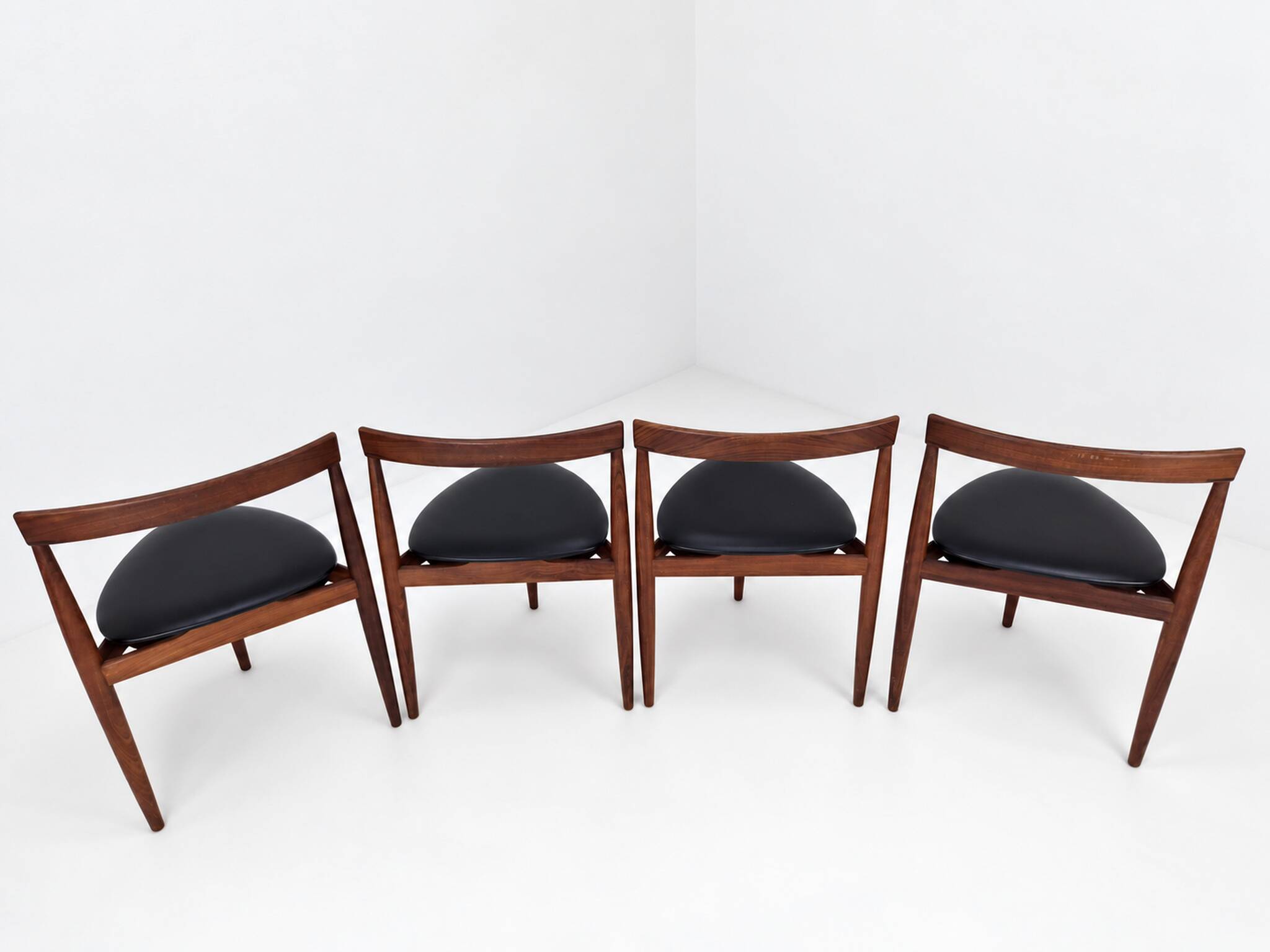 Roundette Teak Extendable Dining Set by Hans Olsen for Frem Røjle