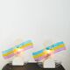 Pair of wall lights series "Disco", Toffoli, Italy, 1980s