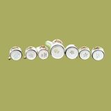 Vintage “Argenteuil” coffee service – Boch La Louvière