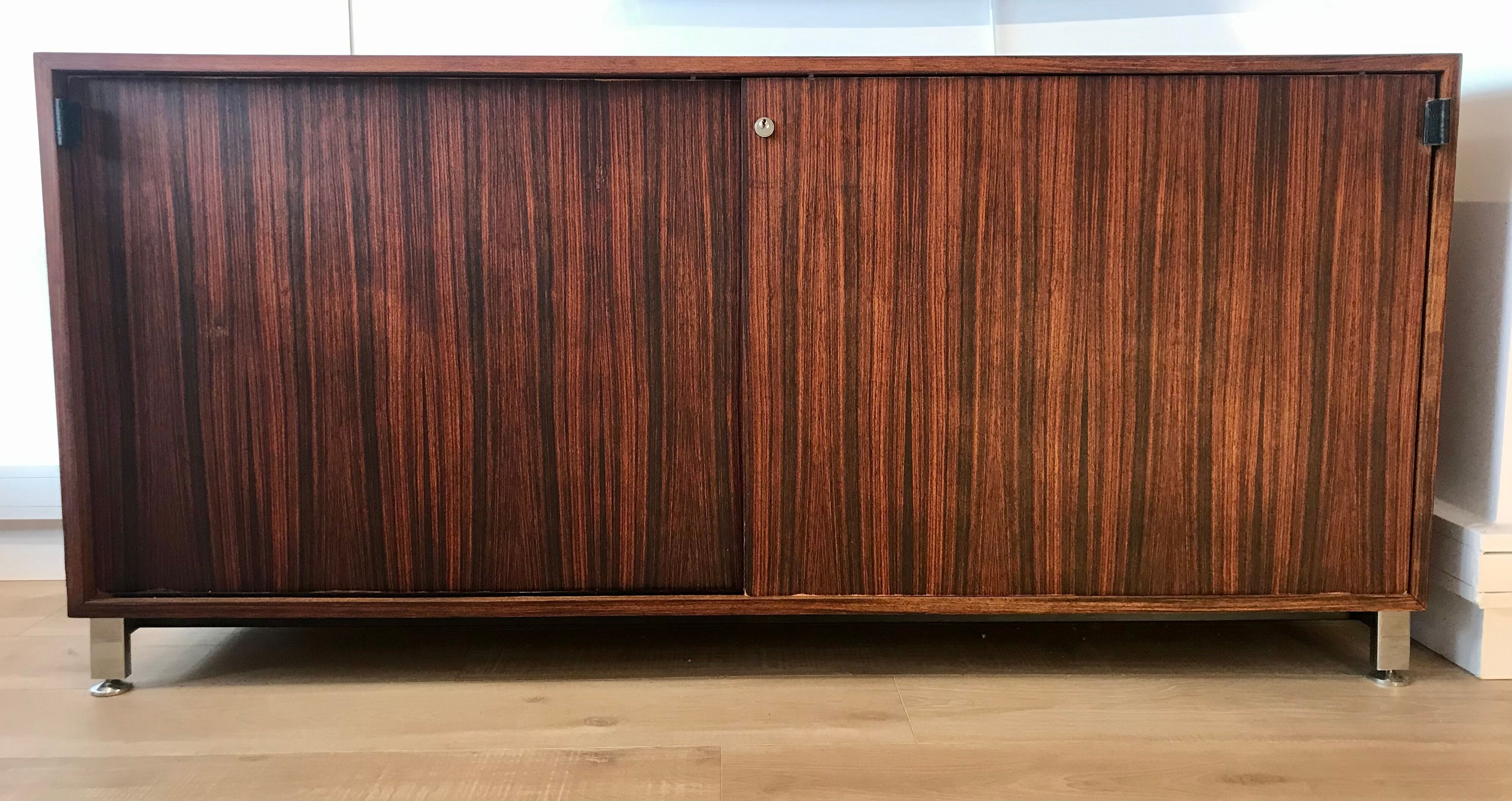 Vintage wooden sideboard 1960 1970