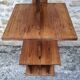 Walnut shelf ART DECO