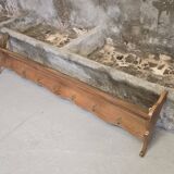 Oak pot rack and plate rack