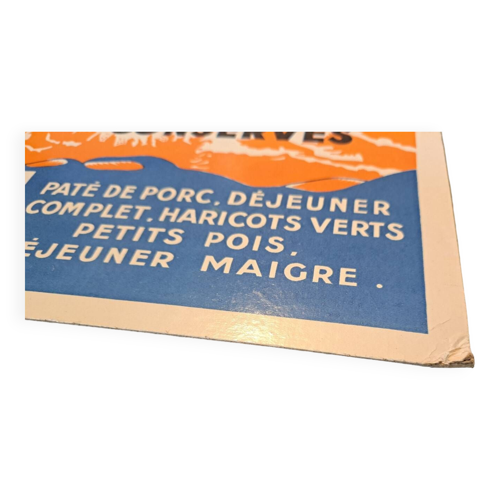 Carton publicitaire