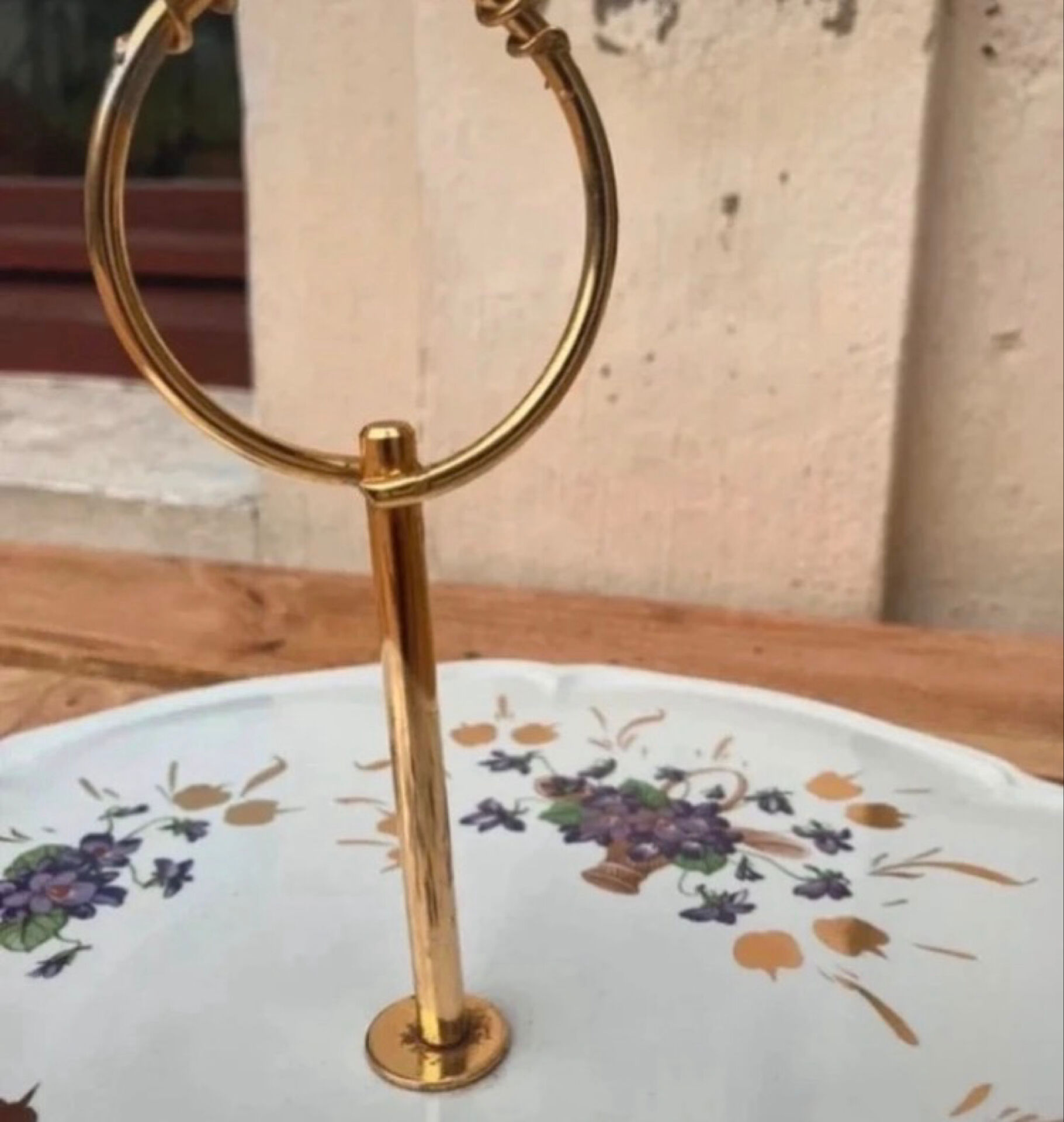 Dessert stand Revolution porcelain manufacture