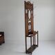 Vintage 1930s Art Deco Entrance Cloakroom / Coat Rack