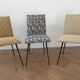 Trio of chairs from the years 70 completely renovated