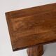 Sculptural Solid Oak Desk