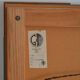 Mid 20th century wall mirror by Glass & Tra, Sweden 1960s - 120x80cm