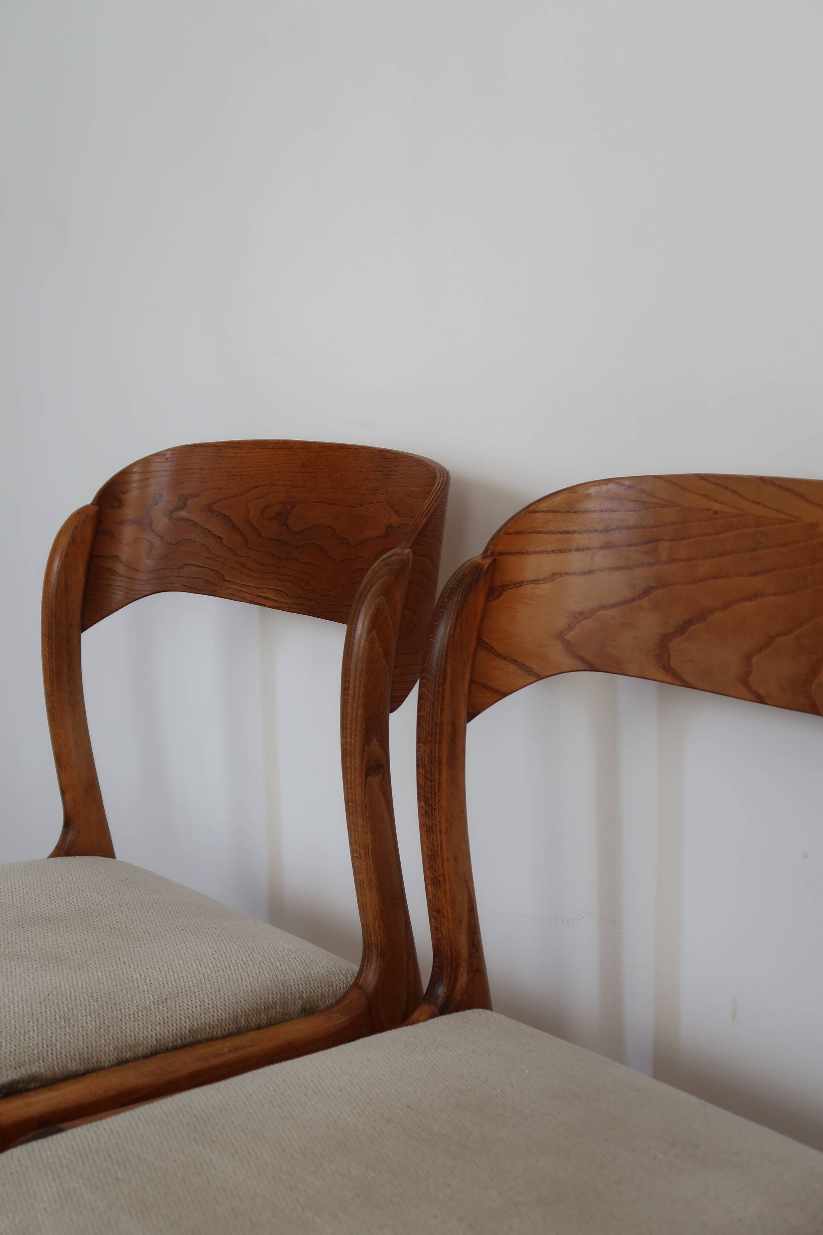 4 chairs "Sled" Baumann