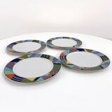 Lot de 2 assiettes à servir Metropol de Barbara Brenner pour Rosenthal, 90