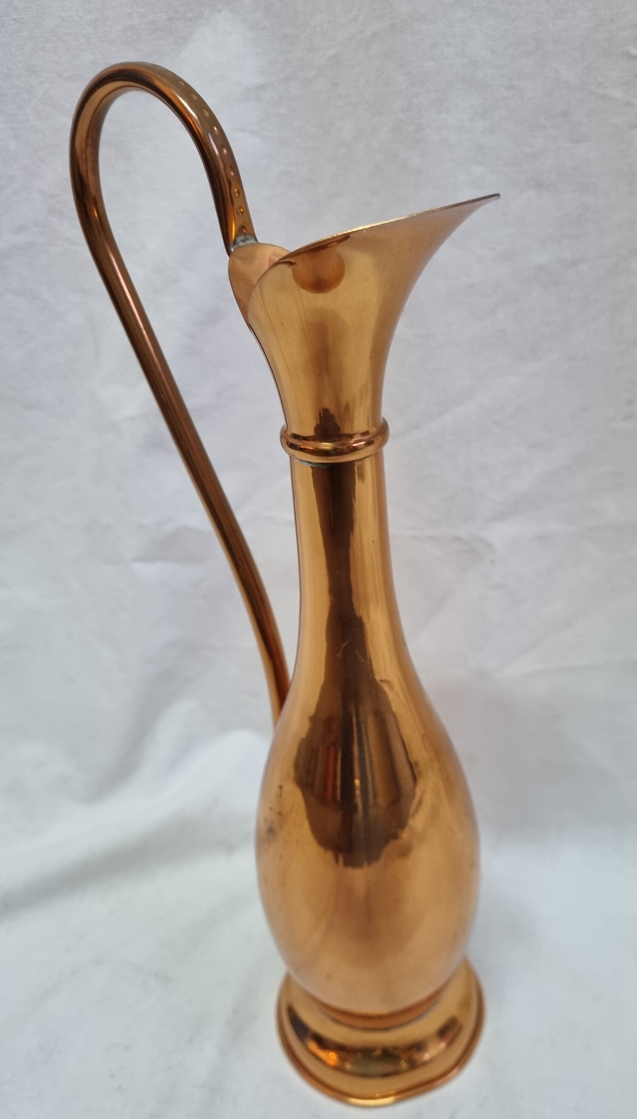 Copper ewer villedieu 1970