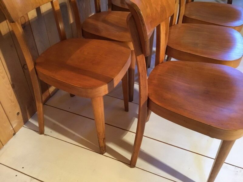 Lot 6 bistro chairs