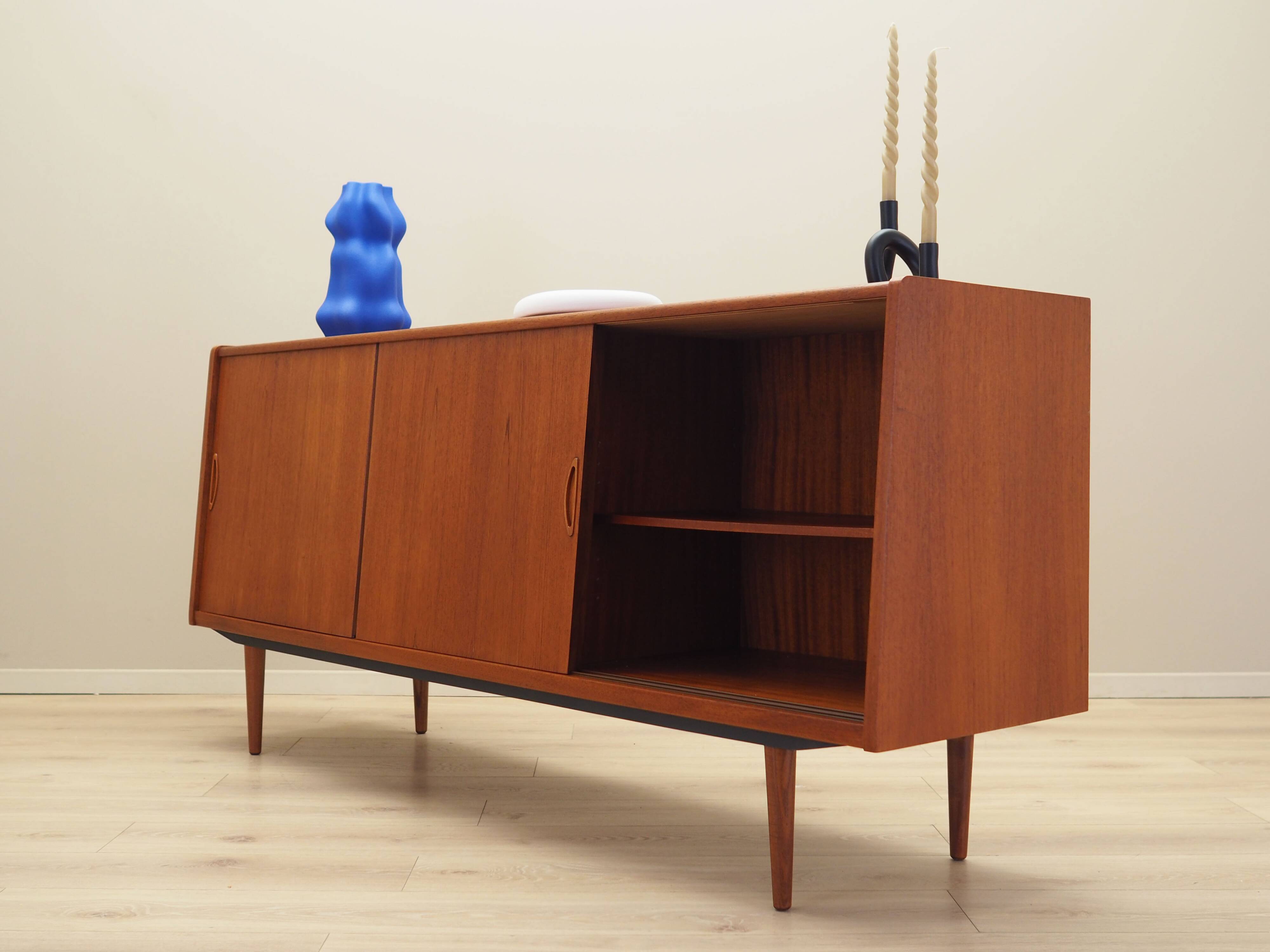 Teak sideboard, Danish design, 1970s, production: Denmark