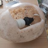 70s resin pebble lamp