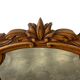 Miroir baroque vintage en bois / Miroir mural rétro en bois