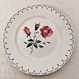 Set of 5 Vintage Badonviller Deep Plates