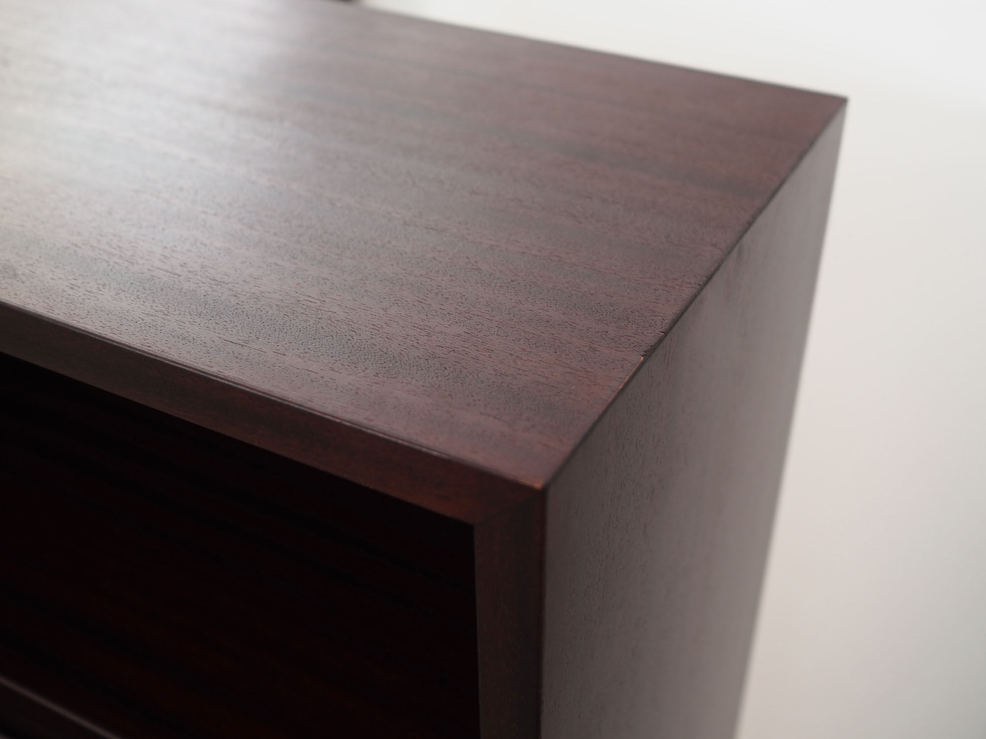 Mahogany bookcase, Danish design, 60's, production: Omann Jun