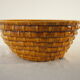 Ceramic salad dish Vintage imitation straw