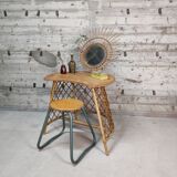 Vintage rattan dressing table