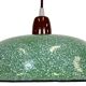 Industrial Factory Green Enamel Ceiling Lamp , 1960s