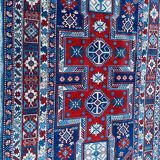 Vintage carpet of the chirwan Caucasus 115x195 cm
