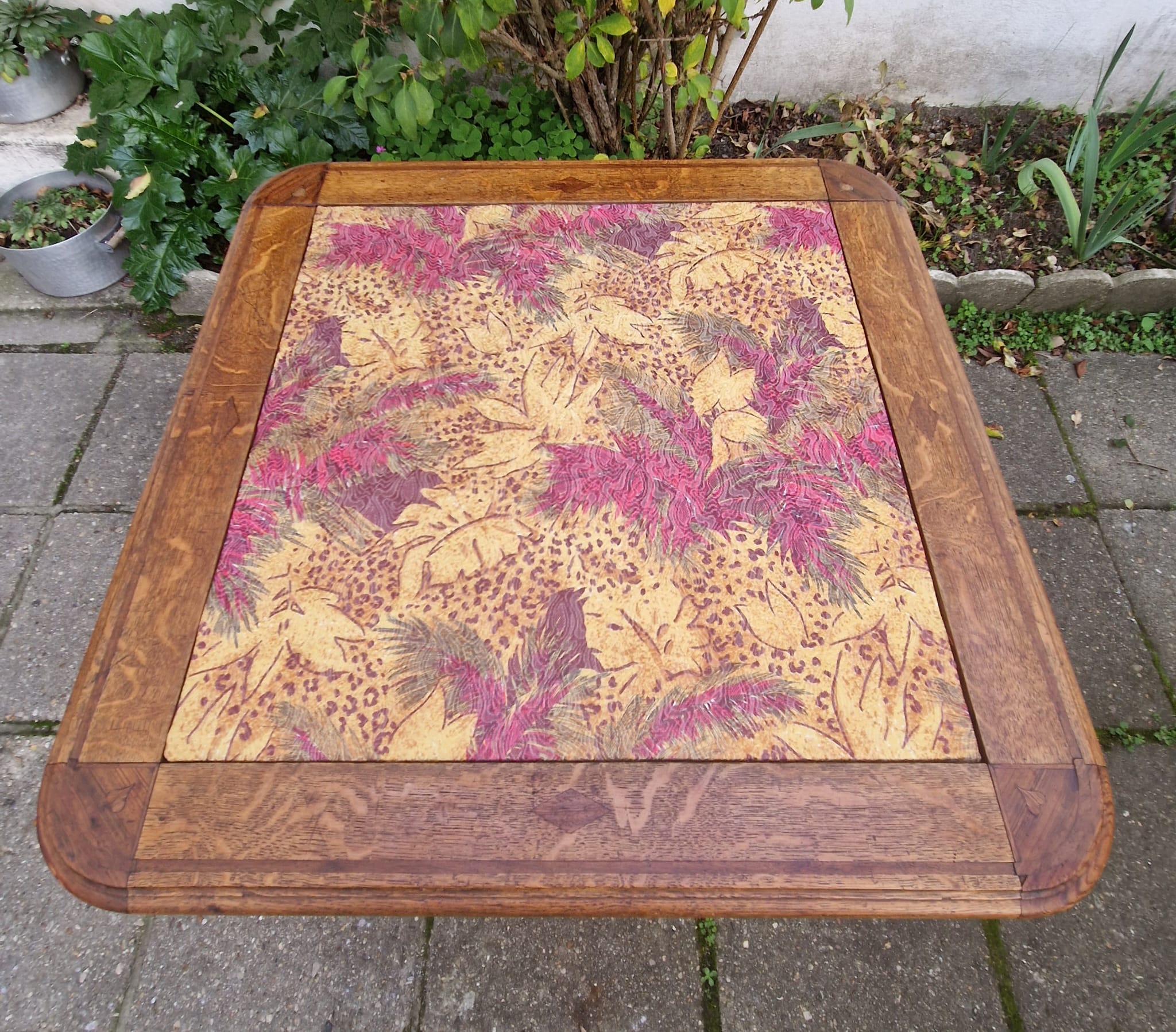 Early 20th century bridge table