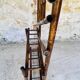 Vintage bamboo entrance hall with mirror circa 1920's