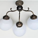 Solid brass wall lamp