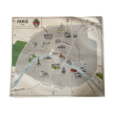 Ancienne affiche scolaire vintage